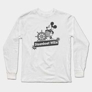 Steamboat Willie Long Sleeve T-Shirt